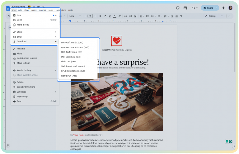 Google Docs Key Features + Easy Tips to Use Them Like a Pro