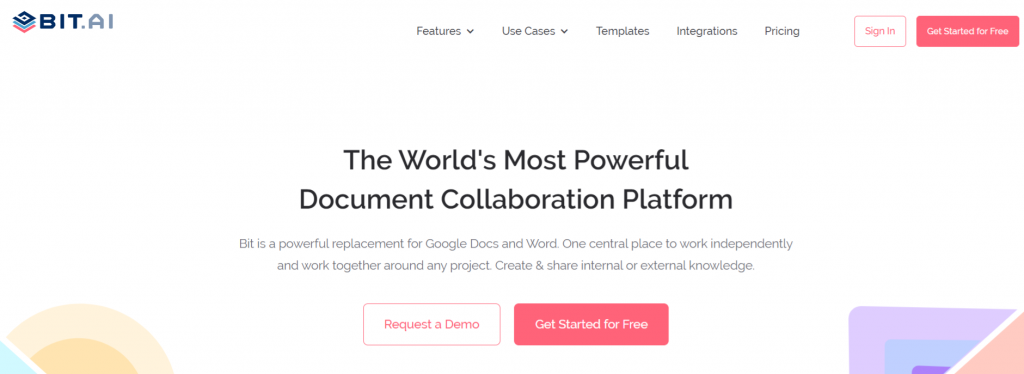 Bit.ai : Outil de collaboration documentaire