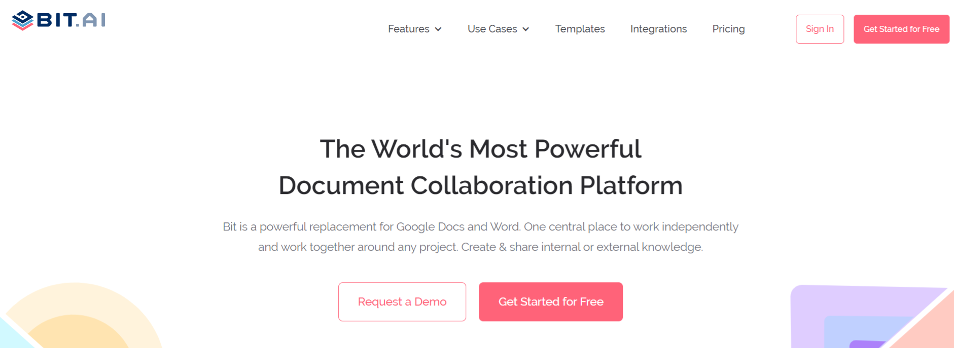 Bit.ai: Document Collaboration platform