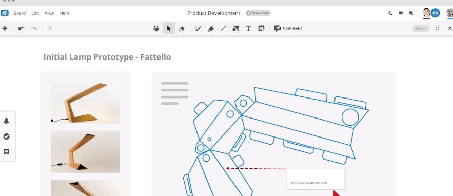 Conceptboard: Digital whiteboard tool