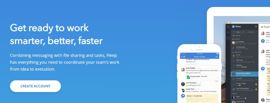 Fleep: Messaging app