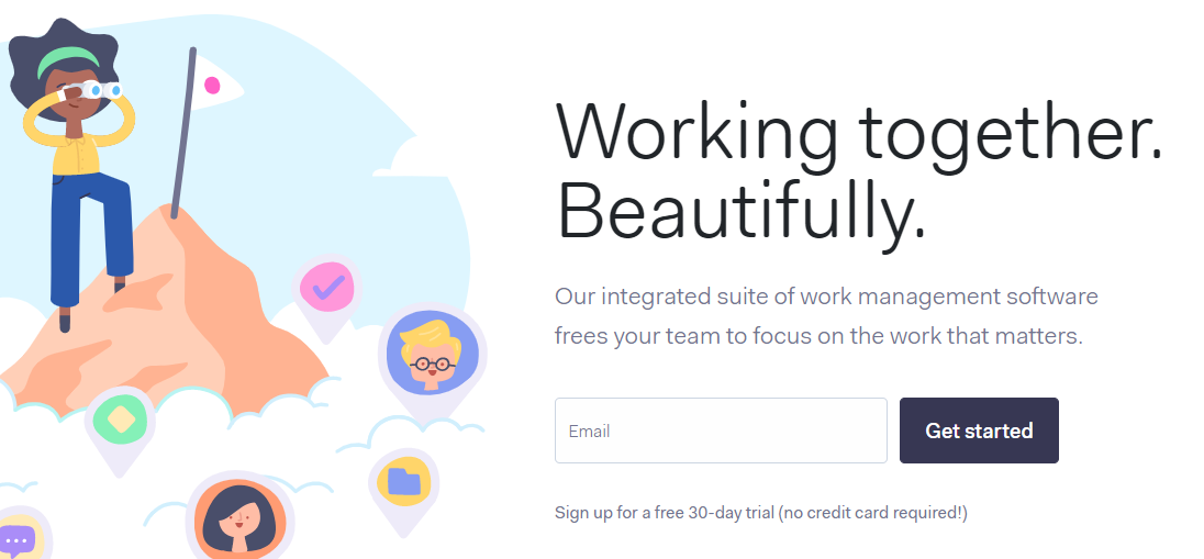Team work: Project planning software