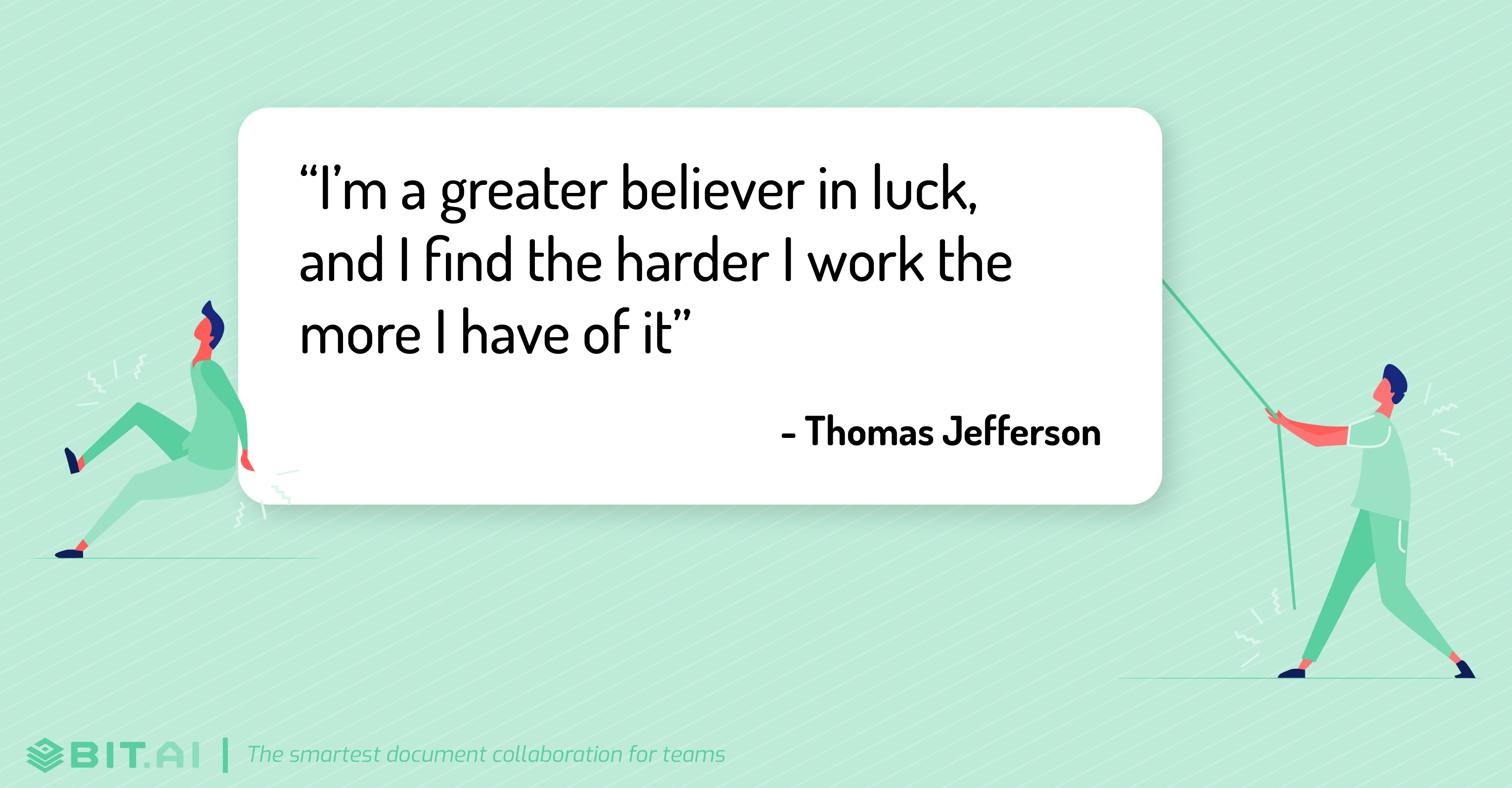 Hard work quote by Thomas Jefferson