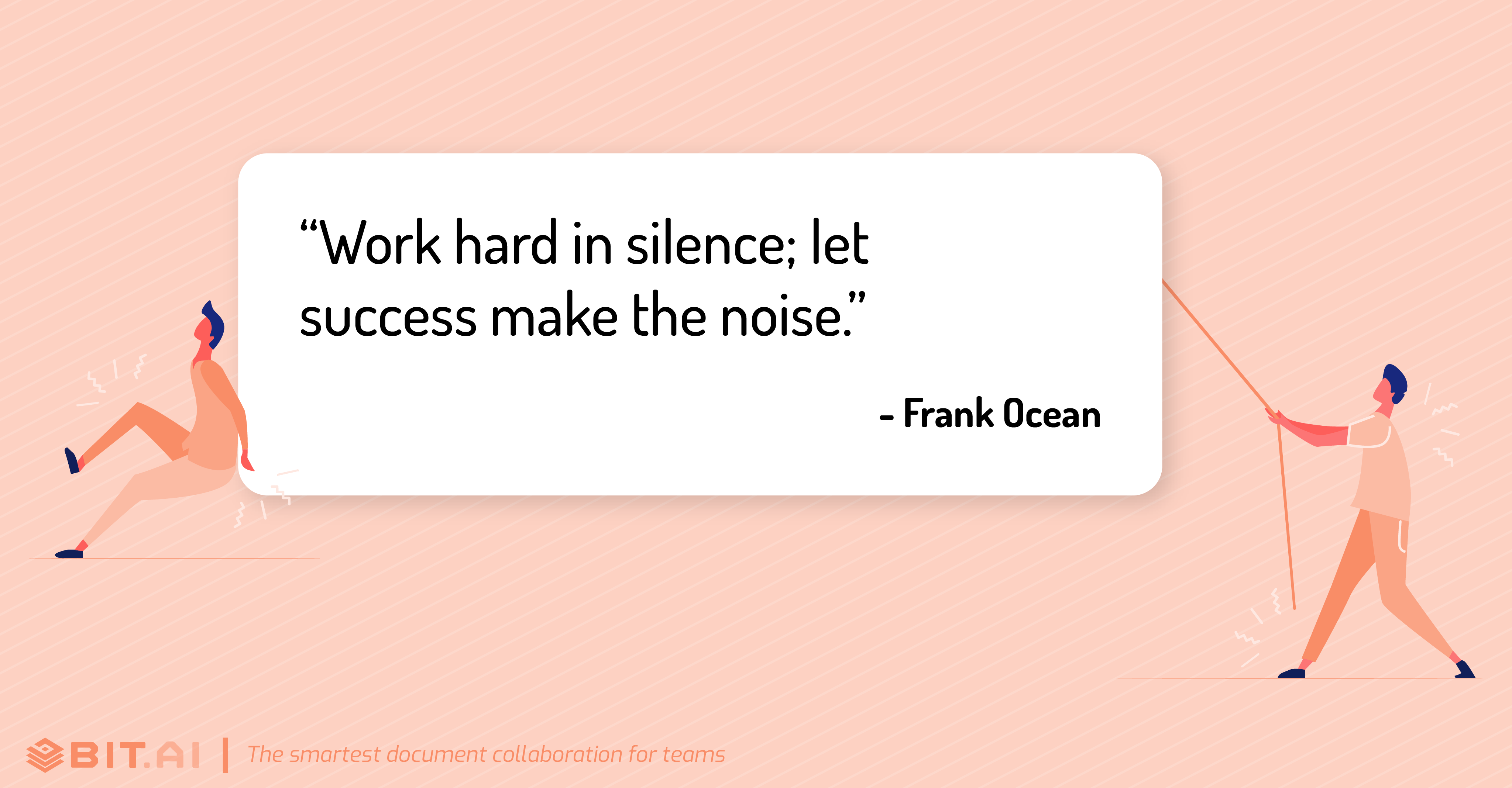 Hard work quote by Frank Ocean