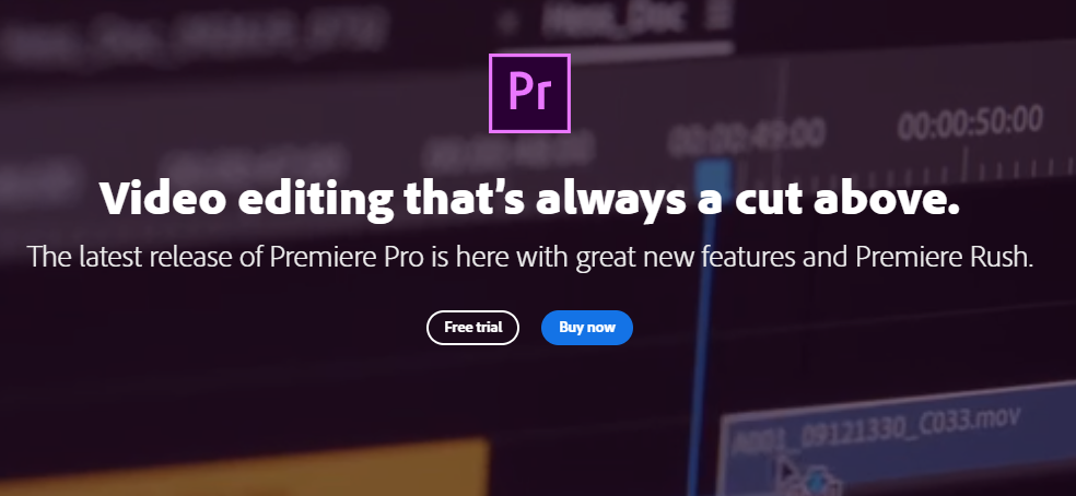 Adobe primiere pro: Content Creation Tool