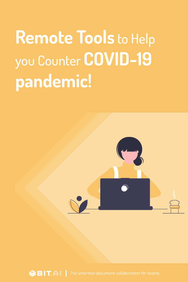 Remote tools to counter Covid-19 pandemic - Pinterest image