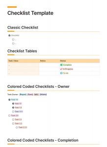 Account Set Up Check List Style Example How to Create a Checklist: A Step-by-Step Guide (+ Free Template)