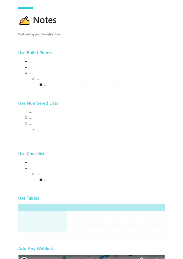Class Notes: How to Write Them Effectively (Tools & Template Included)