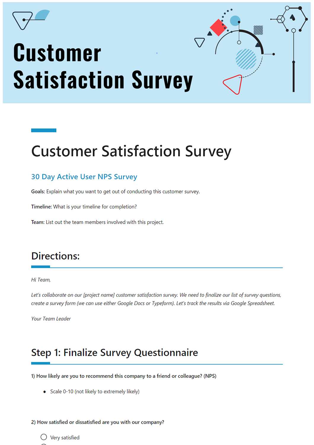 Survey Analysis - How to Start? - Startquestion - create online surveys and  forms