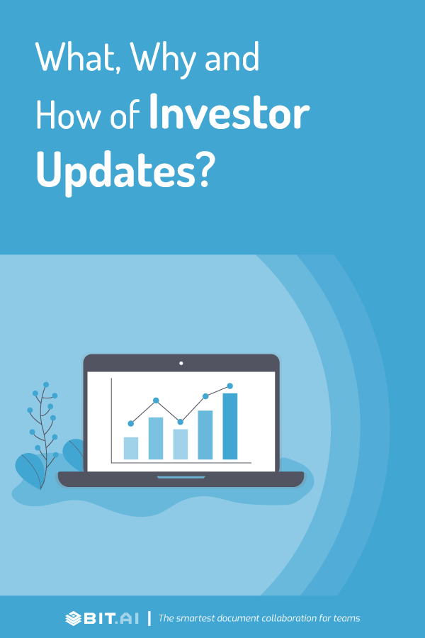 How to create an investor update document - Pinterest