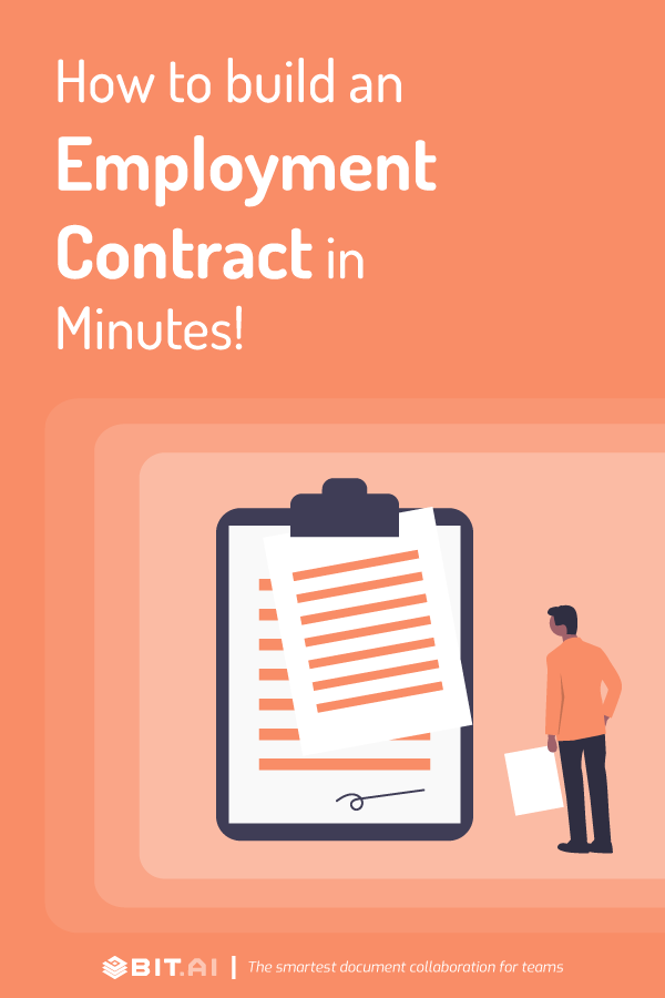 How to make an employment contract - Pinterest