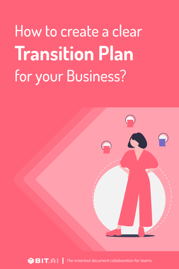 How to create a transition plan - Pinterest