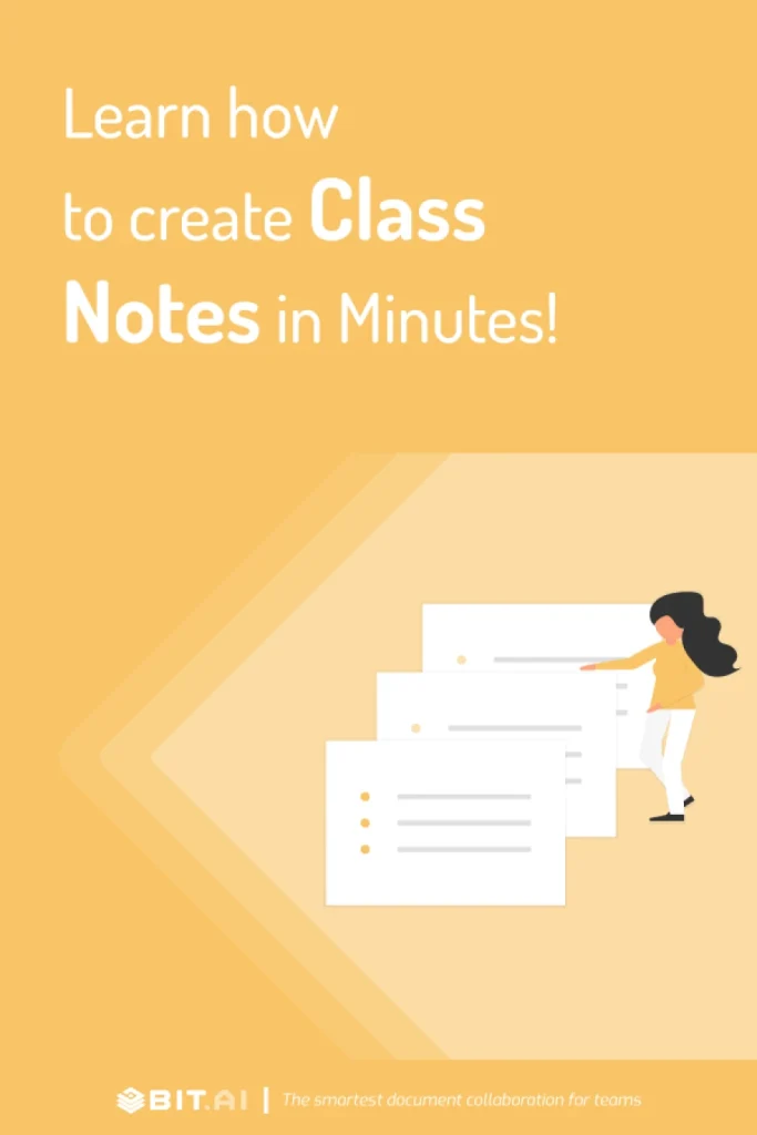 class notes- pinterest banner