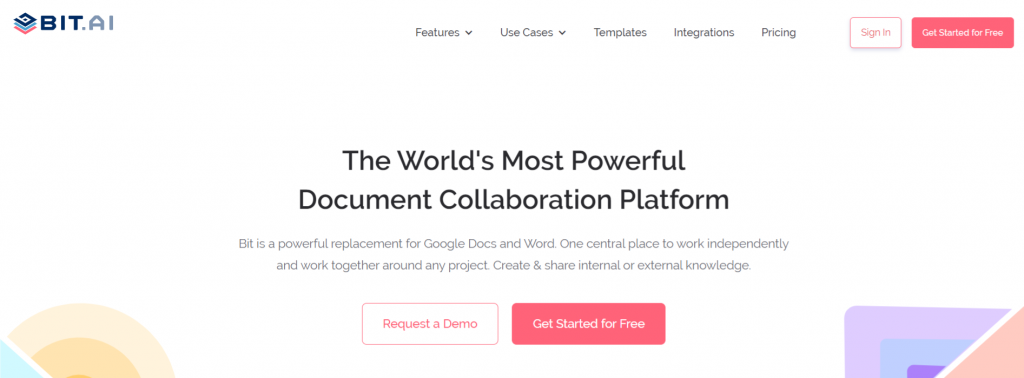 Bit.ai: Document collaboration tool