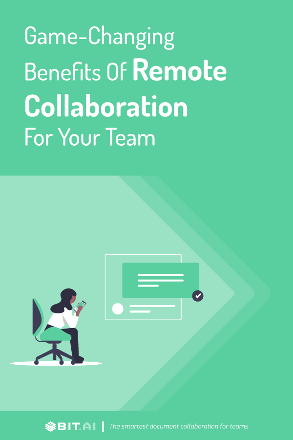 Benefits of remote collaboration - pinterest