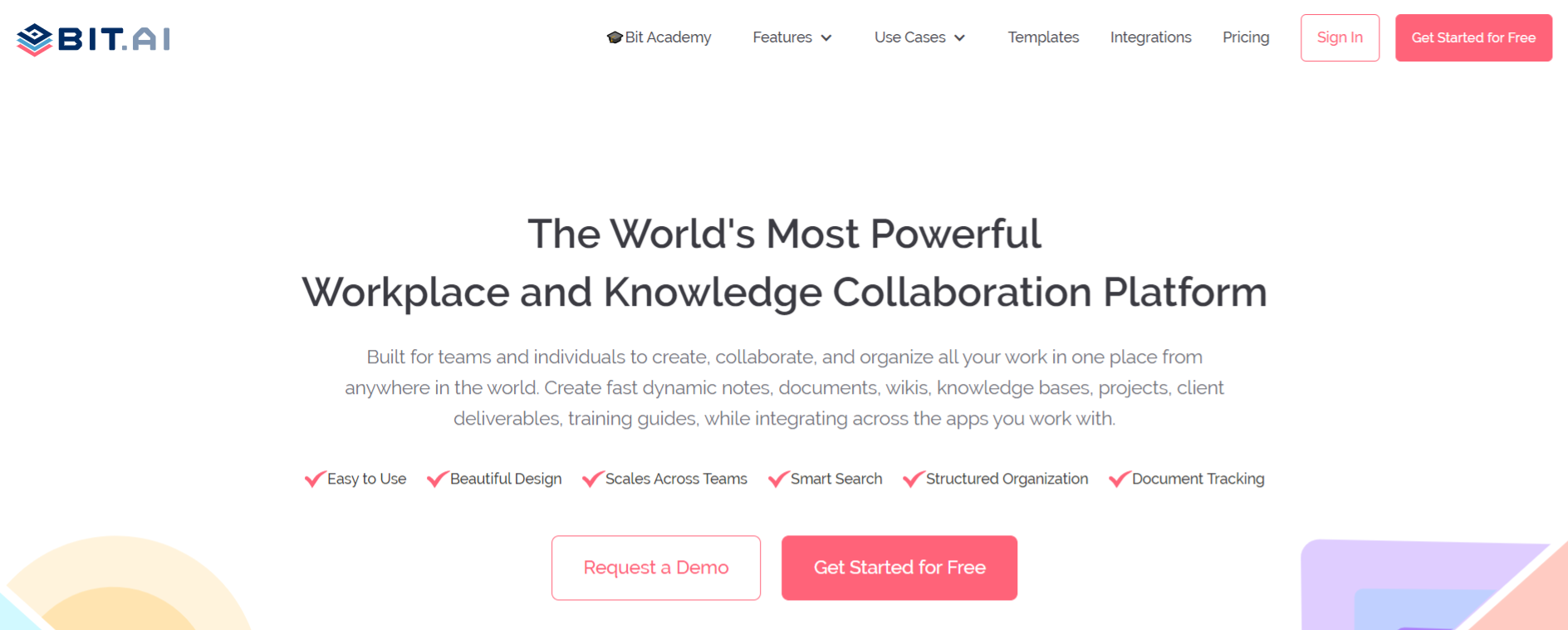 Bit.ai: Document collaboration tool