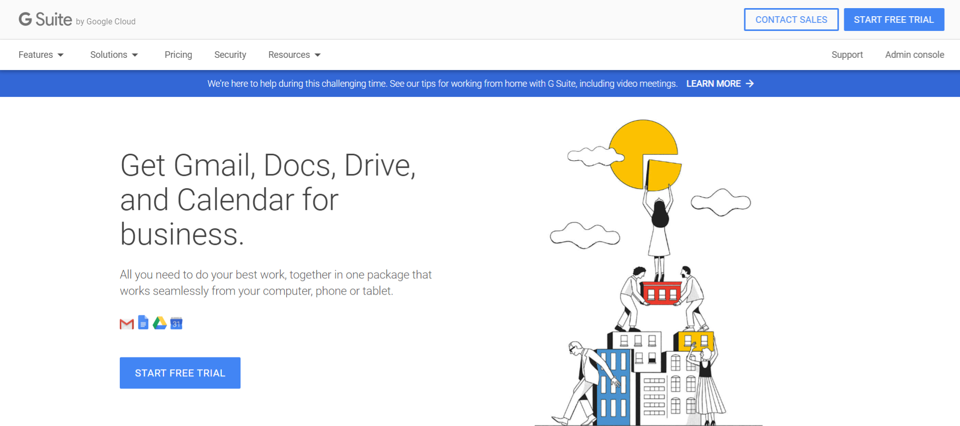 G Suite: Remote collabortaion tool