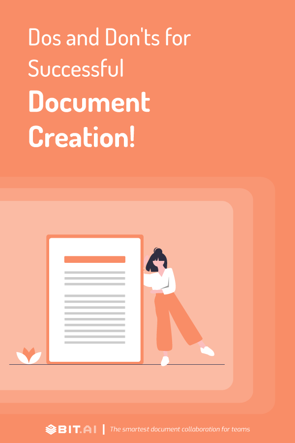 Do's and don'ts of successful document creation - pinterest