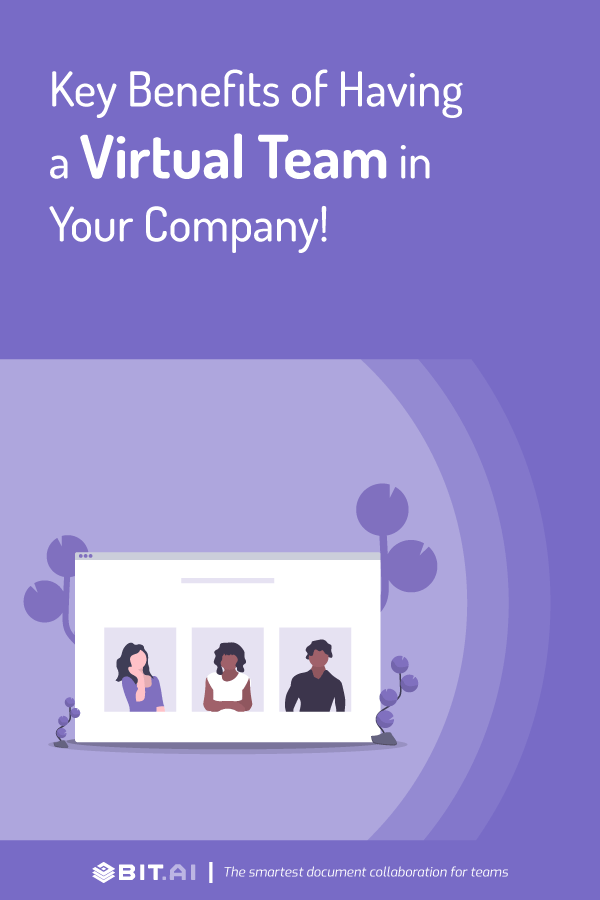 Benefits of virtual team - pinterest