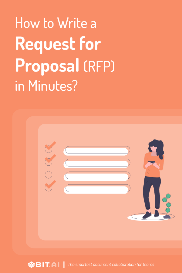 How to write a request for proposal - pinterest