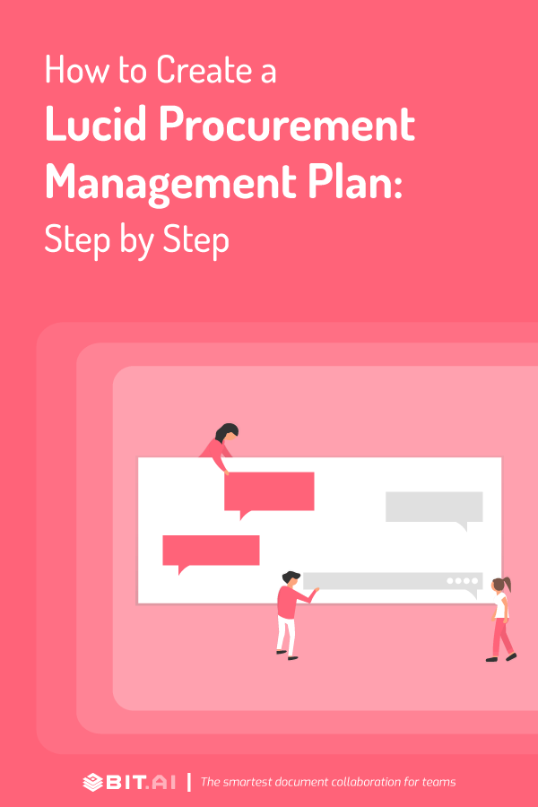 Precurement management plan - pinterest