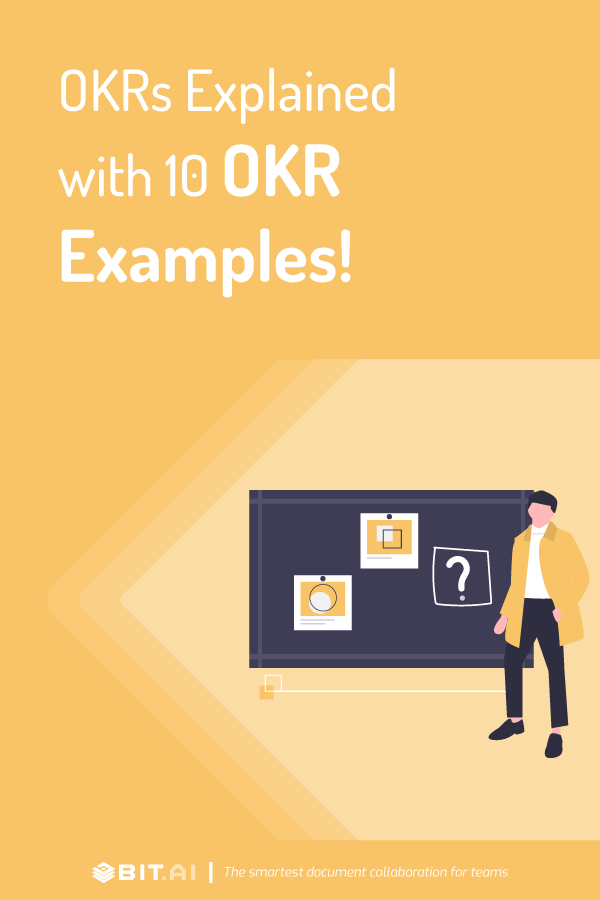 Okr examples - pinterest