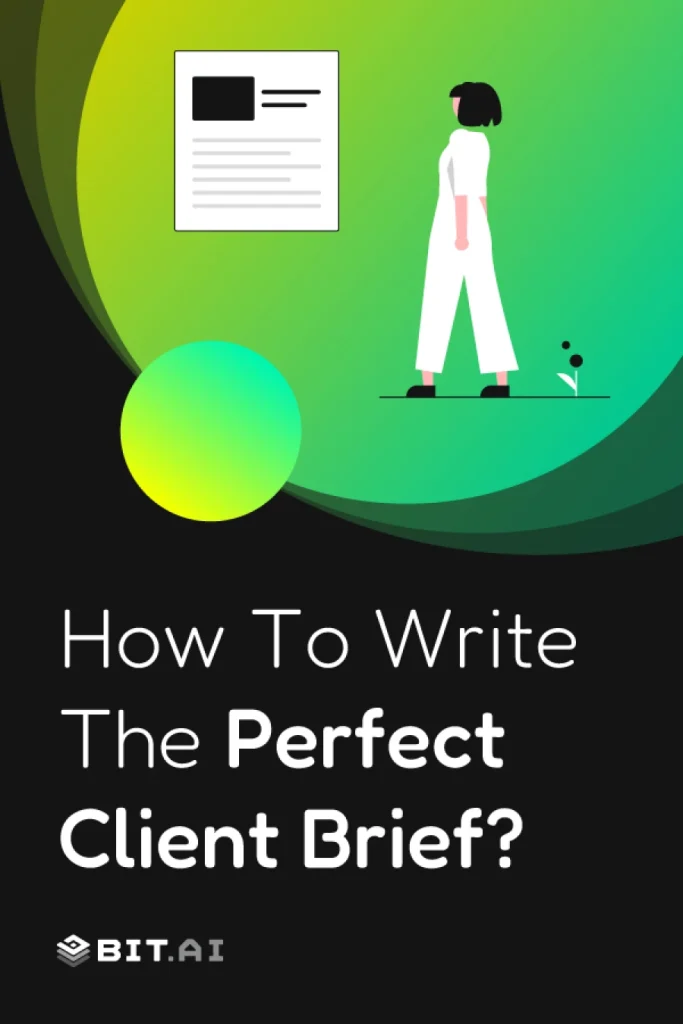 how to write the perfect client brief- pinterest banner
