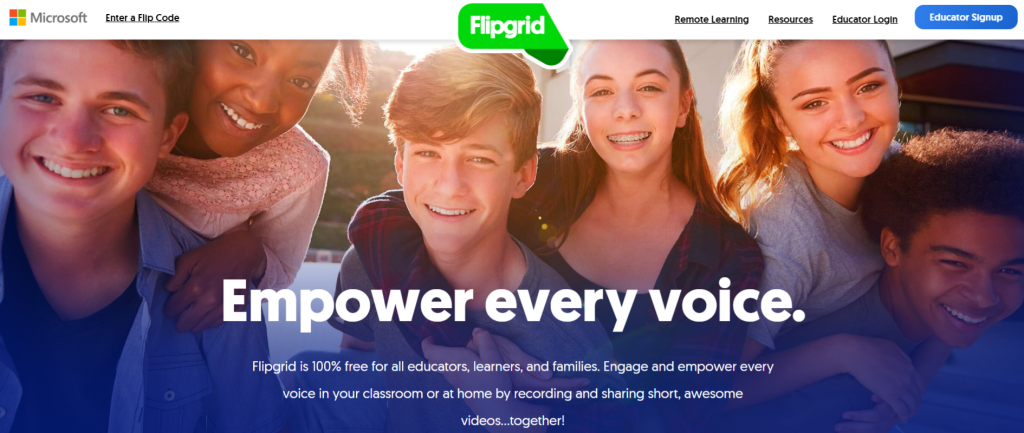 Flipgrid: Student collaboration tool