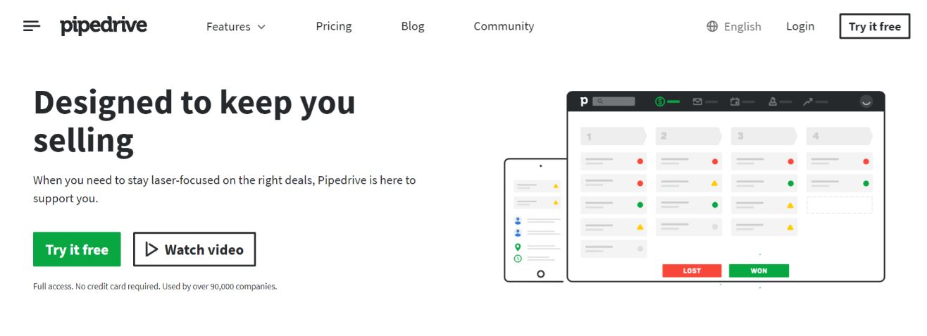 Pipedrive: Sales tool for prospecting
