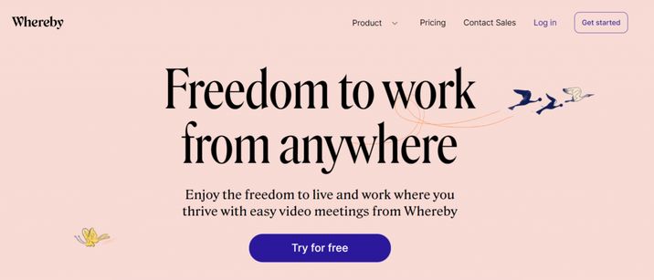 Whereby: Zoom alternative and competitor