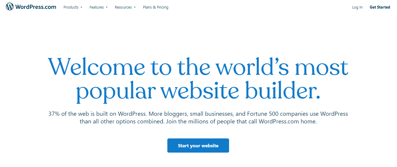 Wordpress: Content creation software
