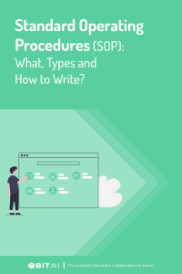 Standard Operating Procedures (sop): What, Types And How To Write?