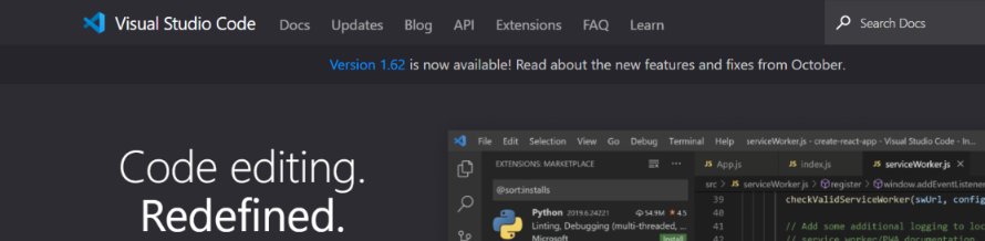 Visual studio code: Code editor