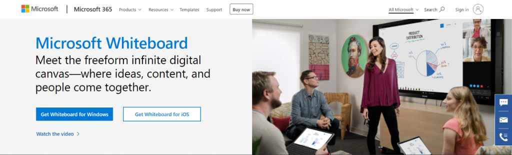 Microsoft Whiteboard: Whiteboard Tool for Businesses