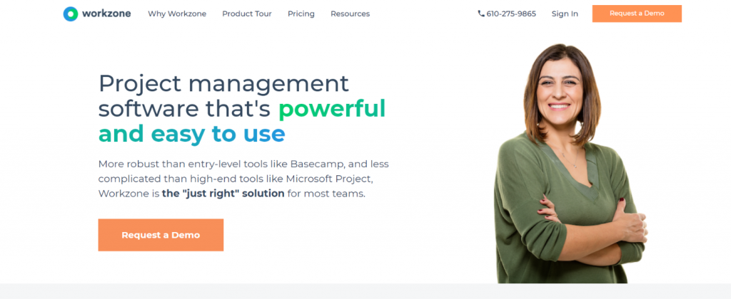 Workzone: Microsoft project alternative