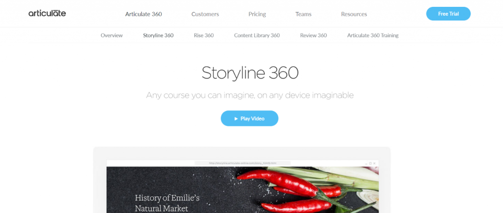 Articulate storyline: Authoring tool