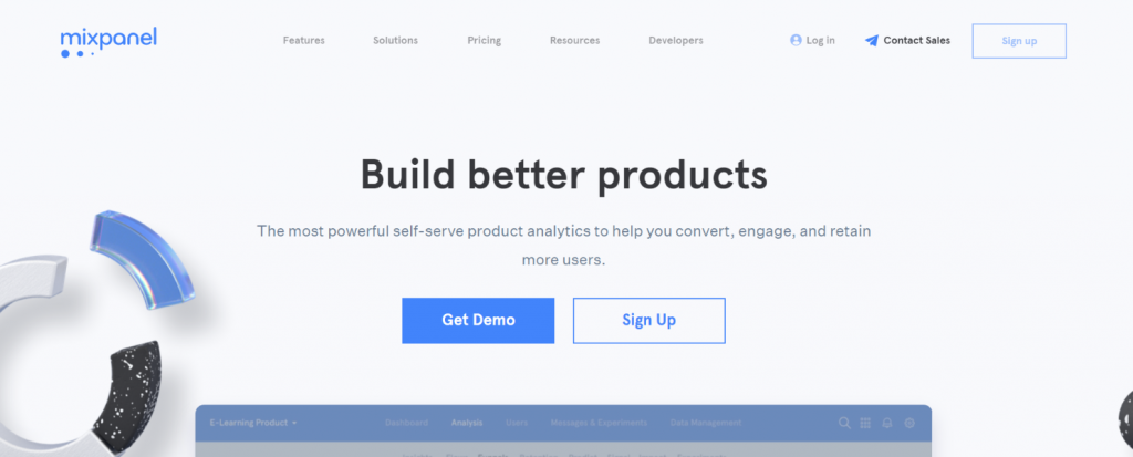 Mixpanel: Customer analytics tool and software