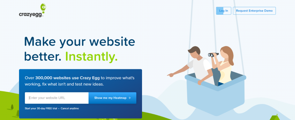 Crazyegg: Customer analytics tool and software