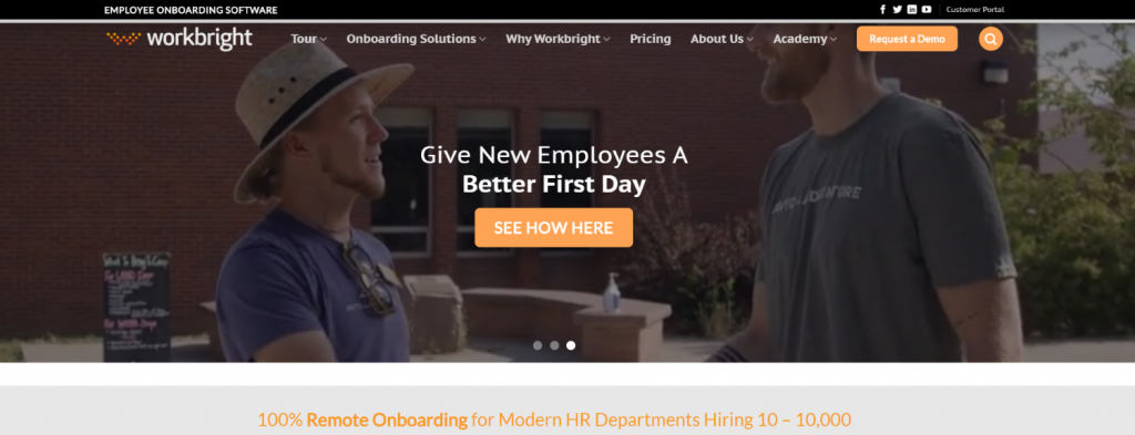 Workbright: Employee onboarding tool