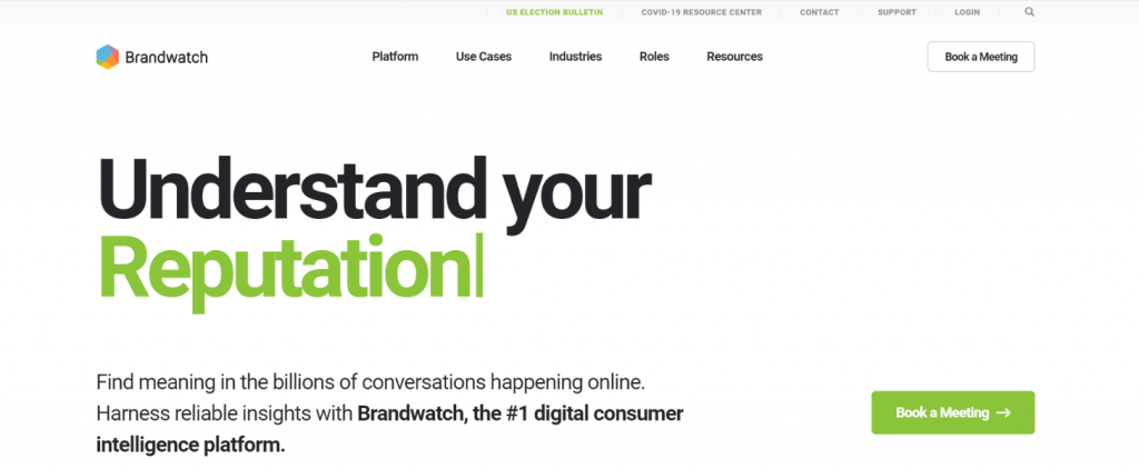 Brandwatch: Customer analytics tool and software
