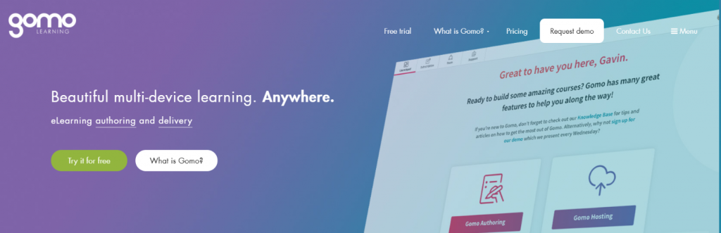 Gomo: Authoring tool