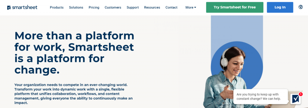 Smartsheet: Basecamp alternative