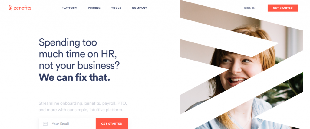 Zenefits: Employee onboarding tool