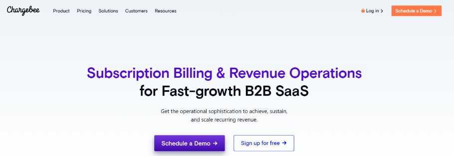 Chargebee: Online Subscription Billing Software Platform