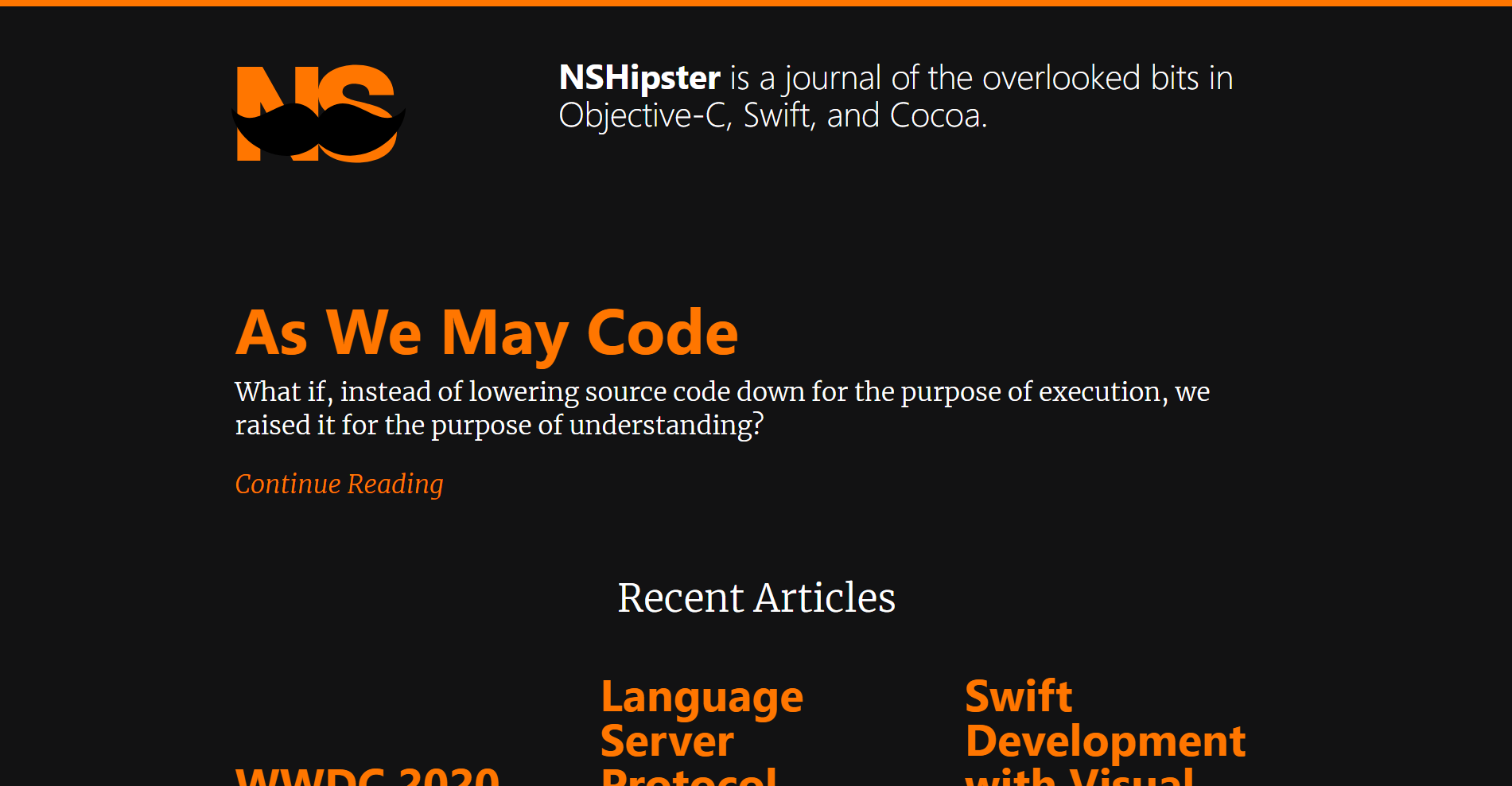 NSHipster: Programming blog and website