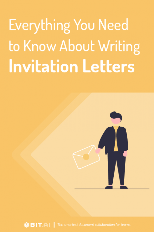 Invitation Letter: What is it & How to Write it Perfectly! - Bit Blog
