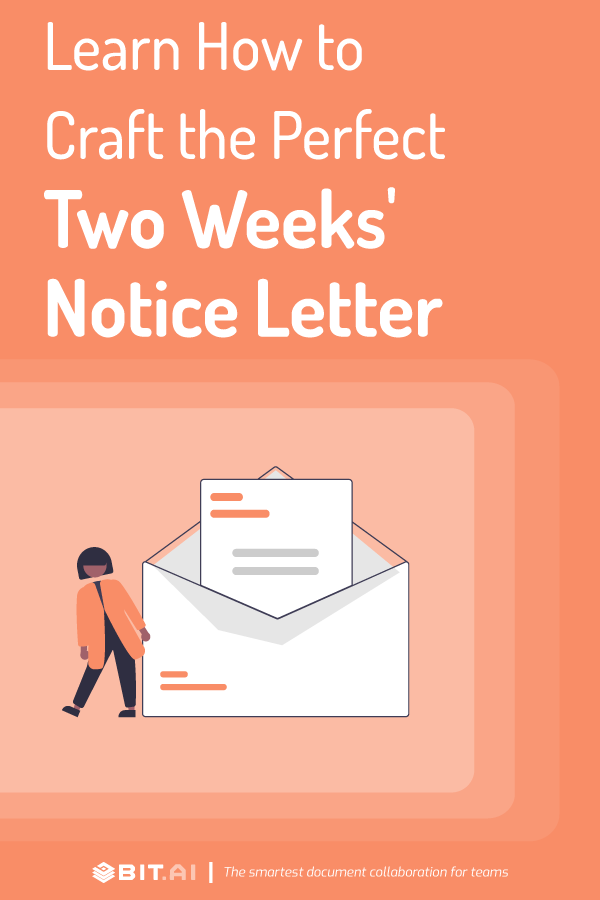 Two weeks notice letter - pinterest