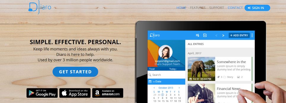 Diaro: Journal and Diary App