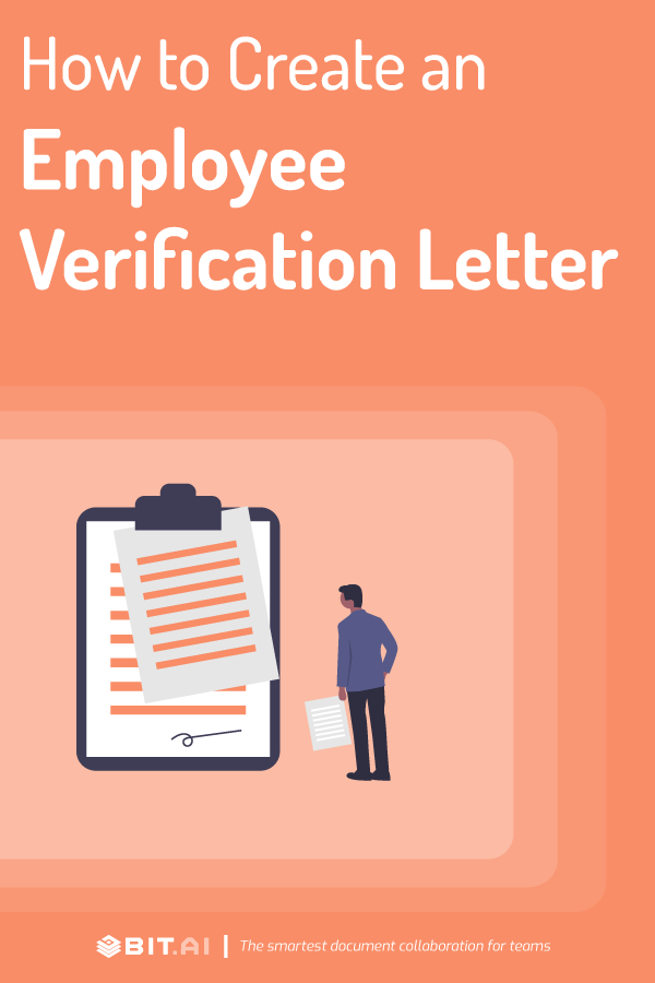 Employment verification letter - pinterest