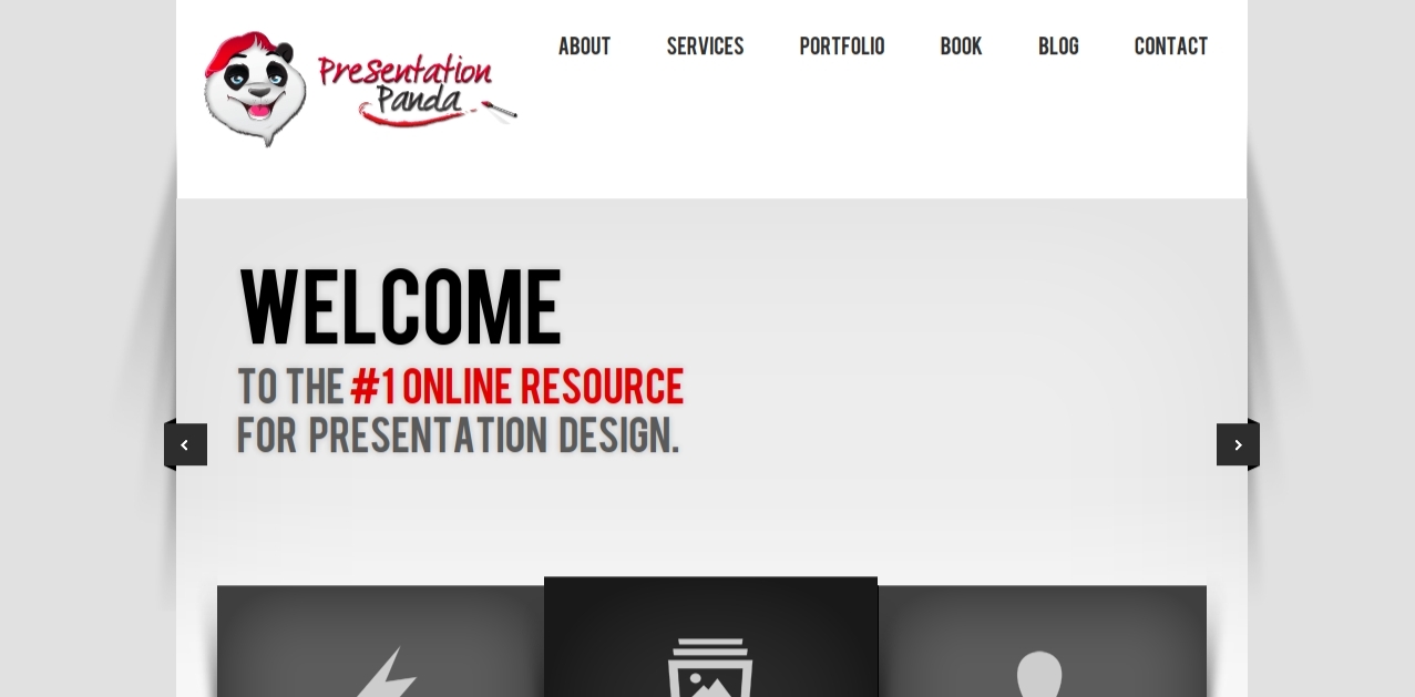 Presentation panda: Presentation blog and website